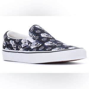 Vans Classic Slip On Flash Skulls